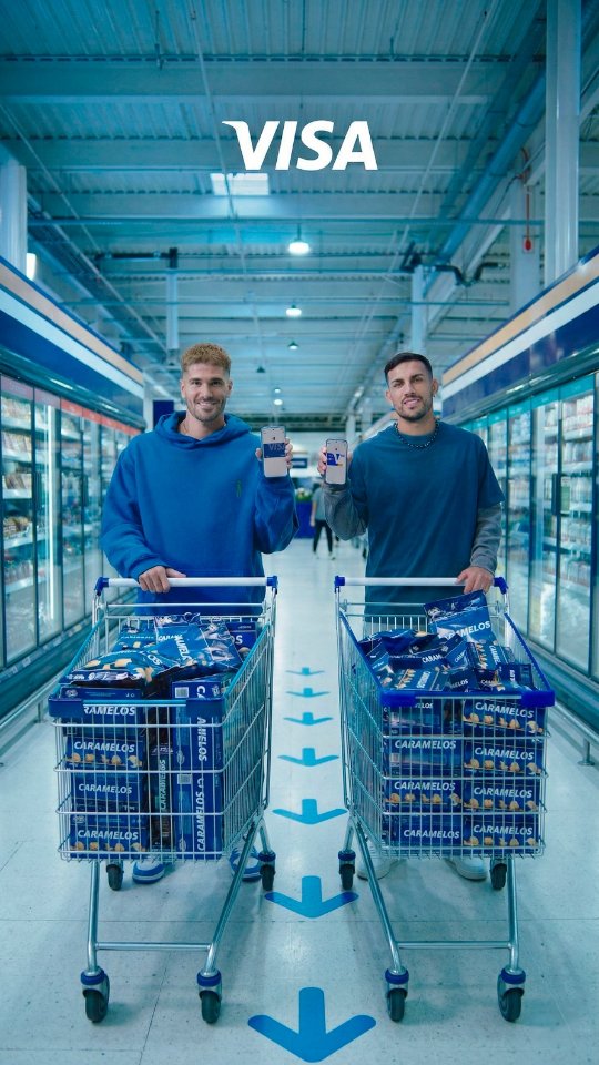 Las cÑbalas se respetan⦠y esta puede llevarte lejos. Hacé como ellos, pagÑ todo con Visa Débito y sumÑ chances para viajar a la Copa Mundial de la FIFA⒠2026.