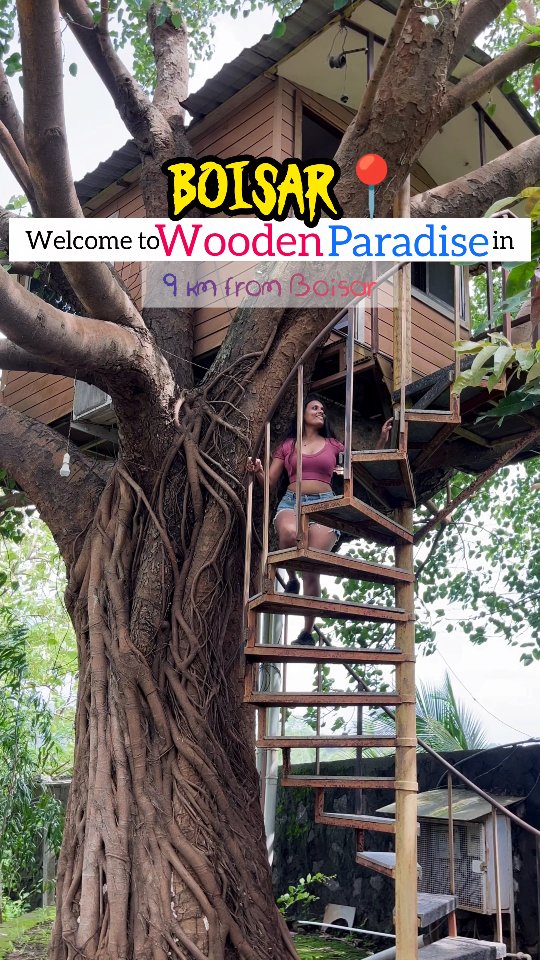 Dreamy staycation at Boisarπ . Heaven Hill Resort, Chillar phata , Boisarπ . Cost details ππ» 300 for full day swimming pool charges Night Camping in a tent available β
One day package with meals