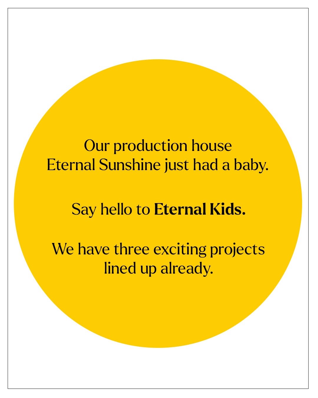 Introducing Eternal Kids. Where the childhood we remember meets the child still living quietly inside us βοΈ Coming soon..