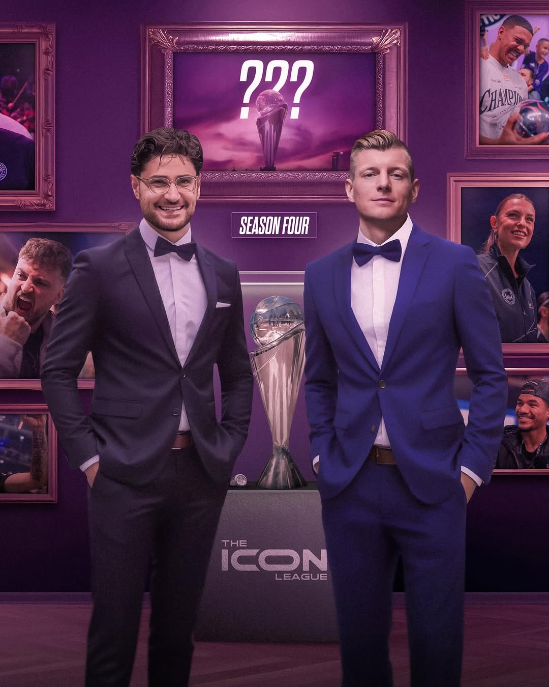 Time to write a new Chapter 📖✨ 𝗦𝗲𝗮𝘀𝗼𝗻 𝗙𝗼𝘂𝗿 is here 😮💨 Der Stream beginnt um 17:15 Uhr, seid live dabei! 👀🍿 #TheIconLeague