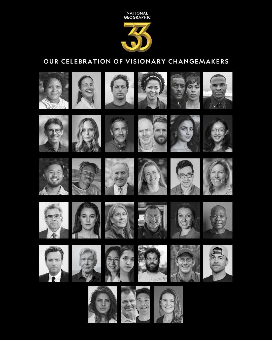 At National Geographic, weβre inspired by the idea that people driven by a shared commitment to improving the world can have an enormous impact. And weβve held that conviction since 1888, when our 33