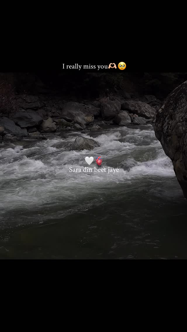 Bas khayal tumhara lamha lamha tadpaye . . . . . . . . . . . . . . . . . . . . . . . . . . . . . . . . Keywords (nature, aesthetics, nature photography, videography, Kashmir, mountains, sadsongs, wate