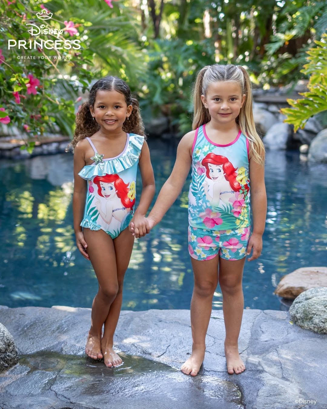 Looking for Disney Princess swim your daughter will actually want to wear? 🌊👑 Our new Ariel collection features vibrant prints, comfortable fits, and premium quality. From one-piece swimsuits to mix