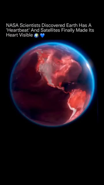 #Earth From Space Full Disk Nasa Photograph Reel by @_wealt_ - What looks like a dying alien world is actually Earth, filmed by satellites tracking every breath it takes. 🔴 🔭
This is a real-time visualization o