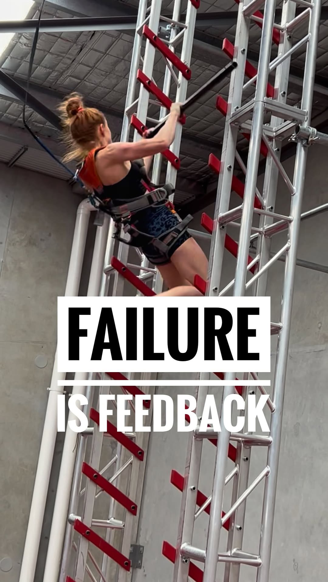 First Female to CONQUER this Ladder 🥹