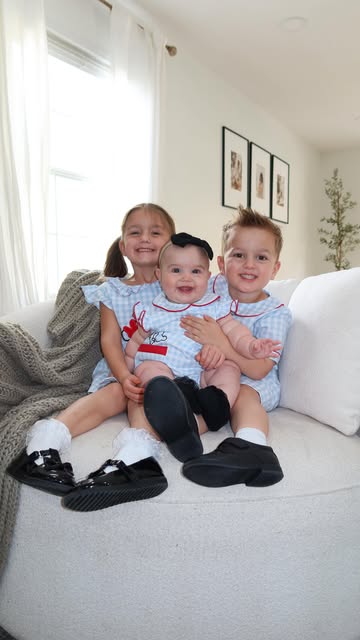 6 months of being her big brother and sister ✨🎀🦋 #siblings #6months #sweet #love #baby