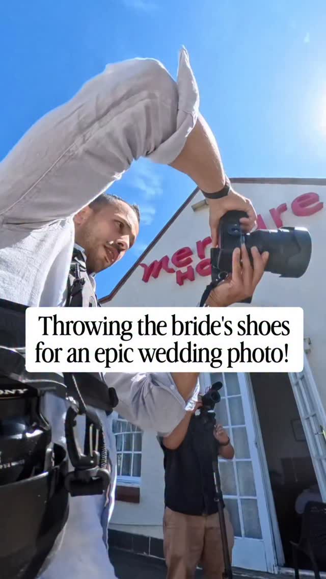 I am always finding new ways of capturing wedding photos. Here is a creative idea for capturing the bride's shoes! #weddingphotographer #photographer