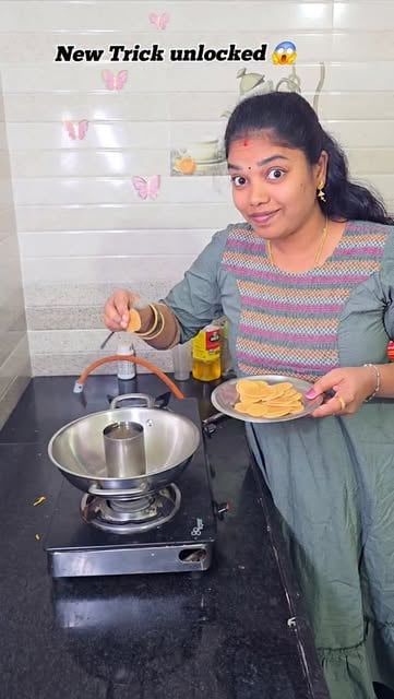 #Reels Reel by @priyachandrulovelife (verified account) - Don't miss the end π± Real end twist π #reels #trending #viral #chandrupriya #comedy