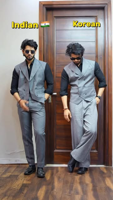 #Korean Reel by @grw_ashish (verified account) - Indian Vs Korean ๐ฎ๐ณ
.
.
.
.
#menstyle #myntra #outfitoftheday #ootd #korean