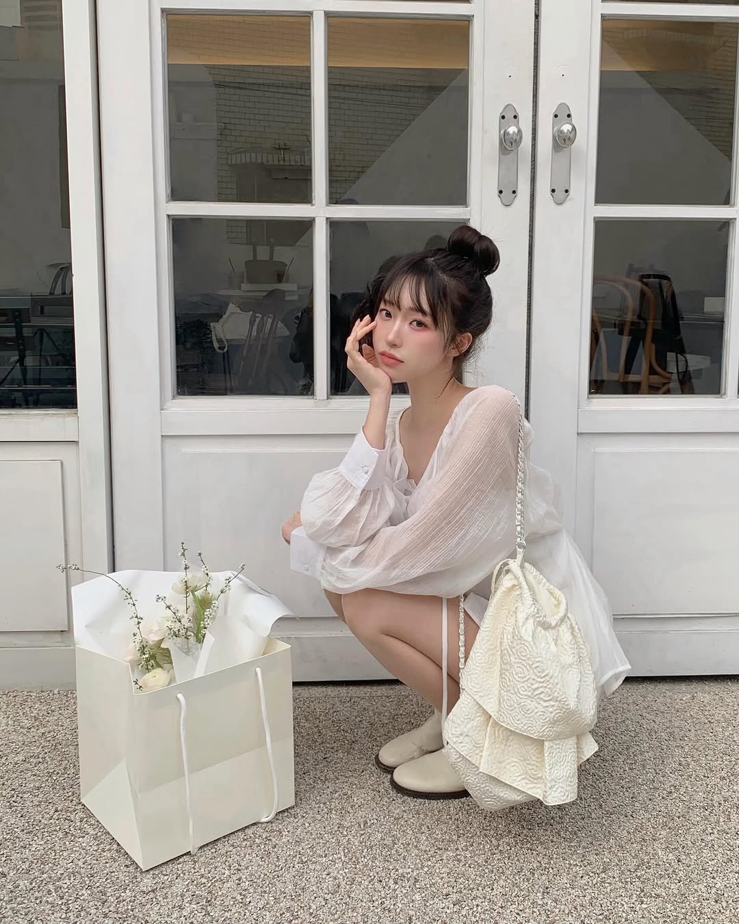 날씨 너무 좋다아 🐰 이번 #아떼 가방 너무 예뻐서 기절 🫢🤍