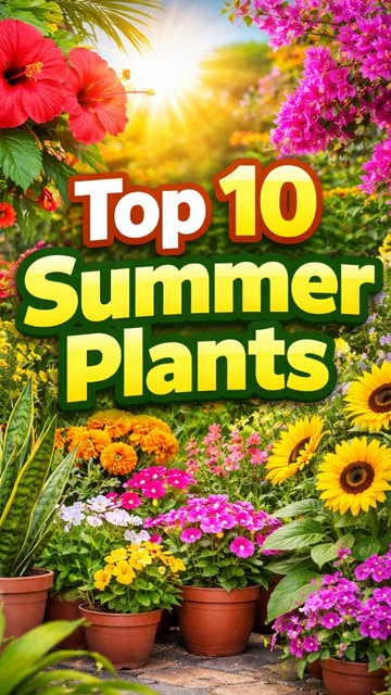 #Summer Plants Reel by @mittiilok (verified account) - Top 10 Summer Flowering Plants 🌺
Apka Favourite Konsa Hai Comments Me Btaiye
.
.
.
#summerflowers🌸 #summerflower #floweringplant #gardening #mitti