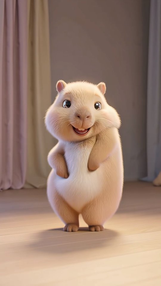 I can’t stop watching this 😭🔥 #ai #dance #caoybara #cute #shorts