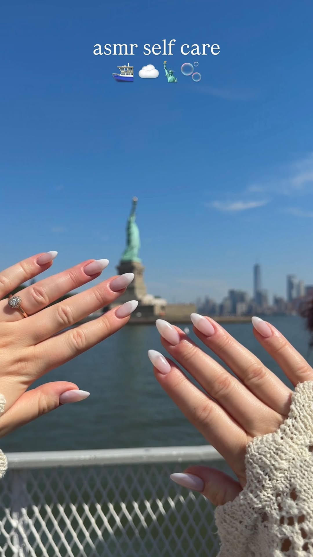 Liberty, but itβs self care β΄οΈπ€π½ #asmr #selfcare #nails #cleangirl #liberty