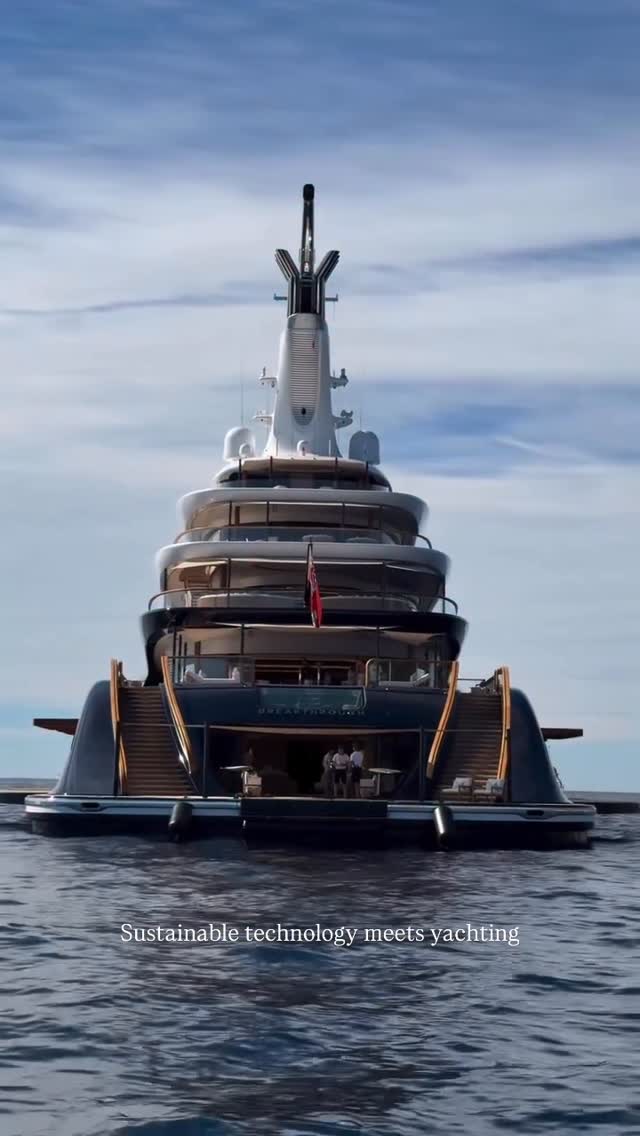 A new era of superyachting. BREAKTHROUGH by Feadship is the world’s first hydrogen fuel-cell powered superyacht, redefining what sustainable performance on the water can look like. #Feadship #Supery
