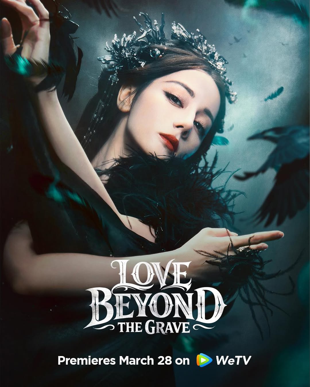 Lantern-lit return, armor that guards the realm, one thought decides fate, and one sword protects all. 🏮#LoveBeyondTheGrave Premieres 28 March on WeTV. ✨Starring #Dilraba #ChenFeiyu #WeiZheming #Zhan