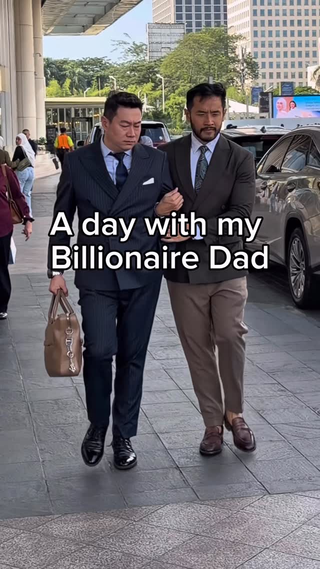 A day with my Billionaire Dad