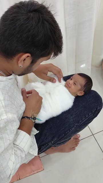 #Photographer Reel by @sonicaptures - wrapping is a whole conversation between your hands and a baby who has very strong opinions.
you negotiate. you adjust. you listen without words.
when