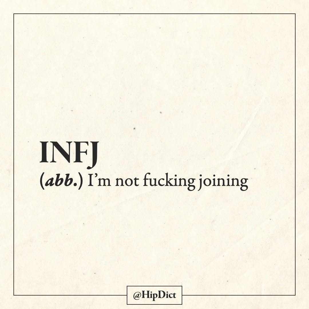MBTI - Introverts edition - What's your MBTI?