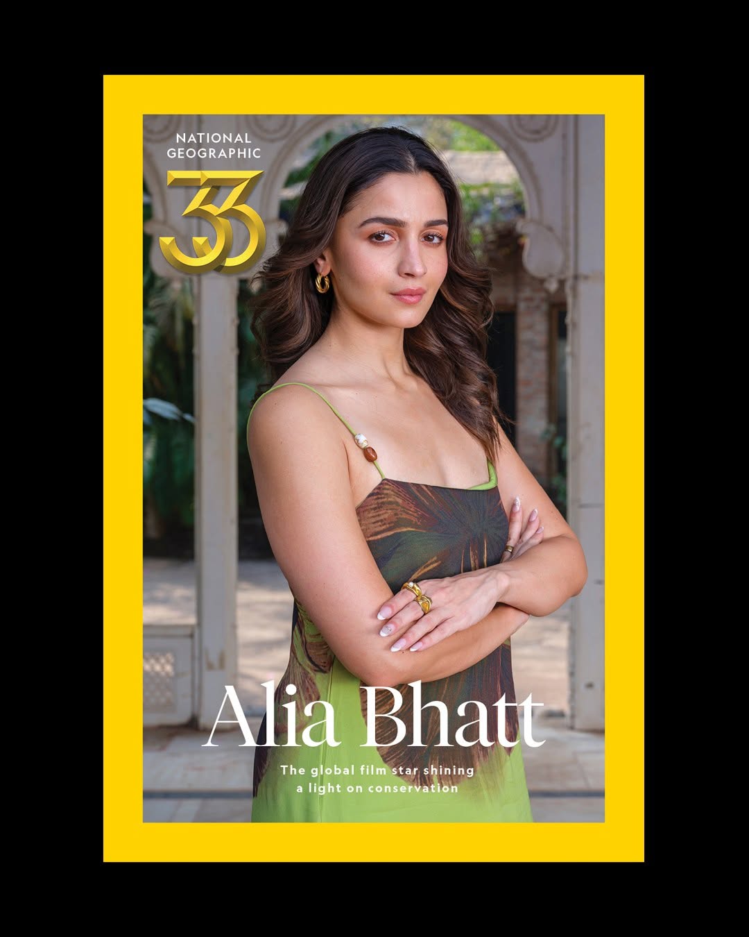 Ever since she was a child, actress and National Geographic 33 changemaker @aliaabhatt has been passionate about creating tangible change to better our world. Today, she uses her platform to helm seve