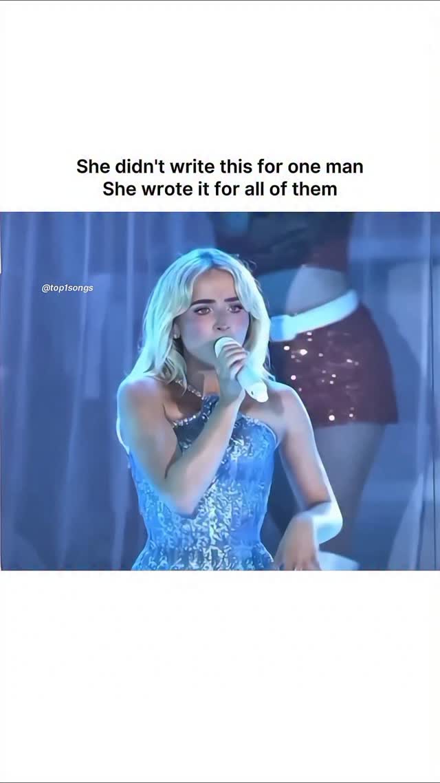 Nobody talks about the men who inspired this song. All of them did. π Sabrina Carpenter didn't sit down one day and decide to expose someone specific. She sat down on a random Tuesday with Jack Ant