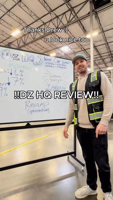 #3pl Reel by @thedrewhorner - DZ HQ REVIEW!!
Bringing yall our week over week metrics, B2B/Inbound optimization, and a new customer.
BIG THINGS HAPPENING.
@litehouse.lighting