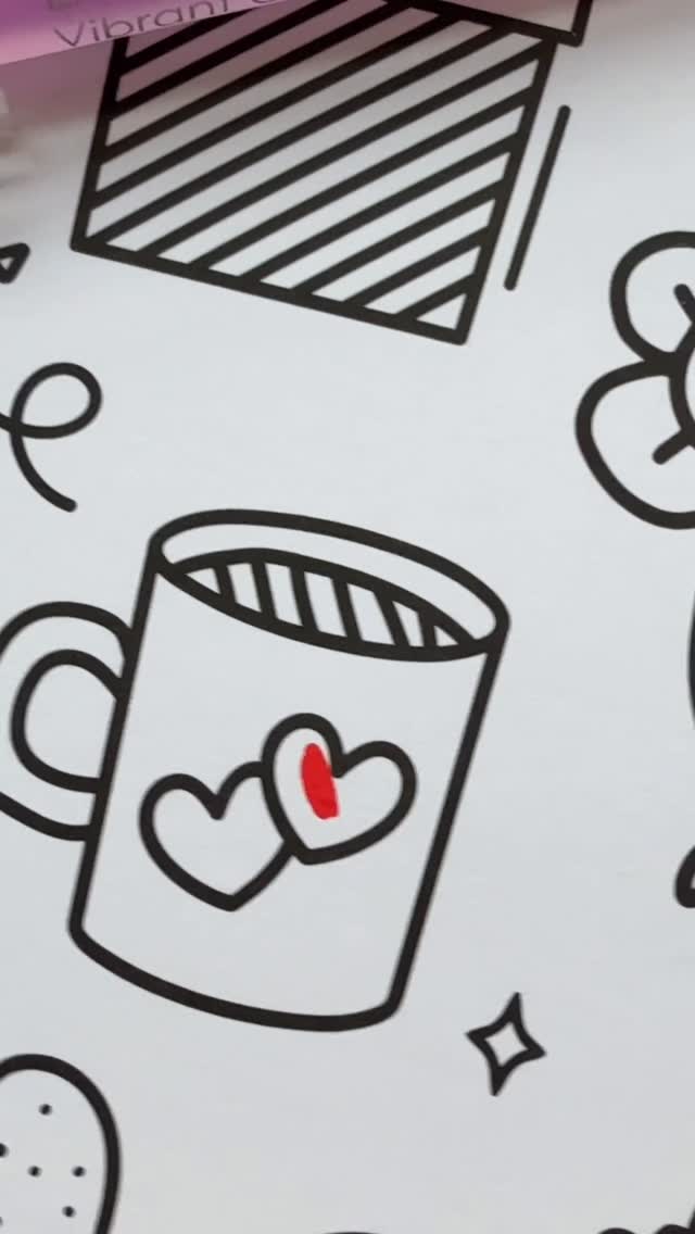 So satisfying these acrylic gel pens β€οΈ #cute #satisfying #coloring #therapy #gelpens