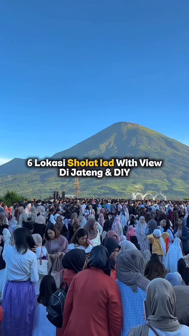 π¬ Adakah lokasi SHOLAT IED with VIEW di tempat kalianβοΈ Yuk, tulis di kolom komentar, supaya yg lain jadi lebih tau.. β¨ Berikut 6 lokasi sholat IED yang sudah kami rangkum dalam 1 video. Simak video