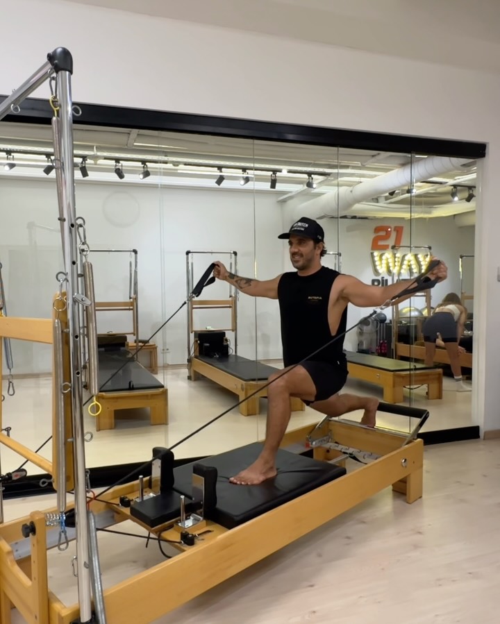 Sometimes I step onto the reformer and try new things. I play. Within my movement capacity, I challenge my stability, mobility, and balance. I’m getting to know my body… Sometimes I get injured. But