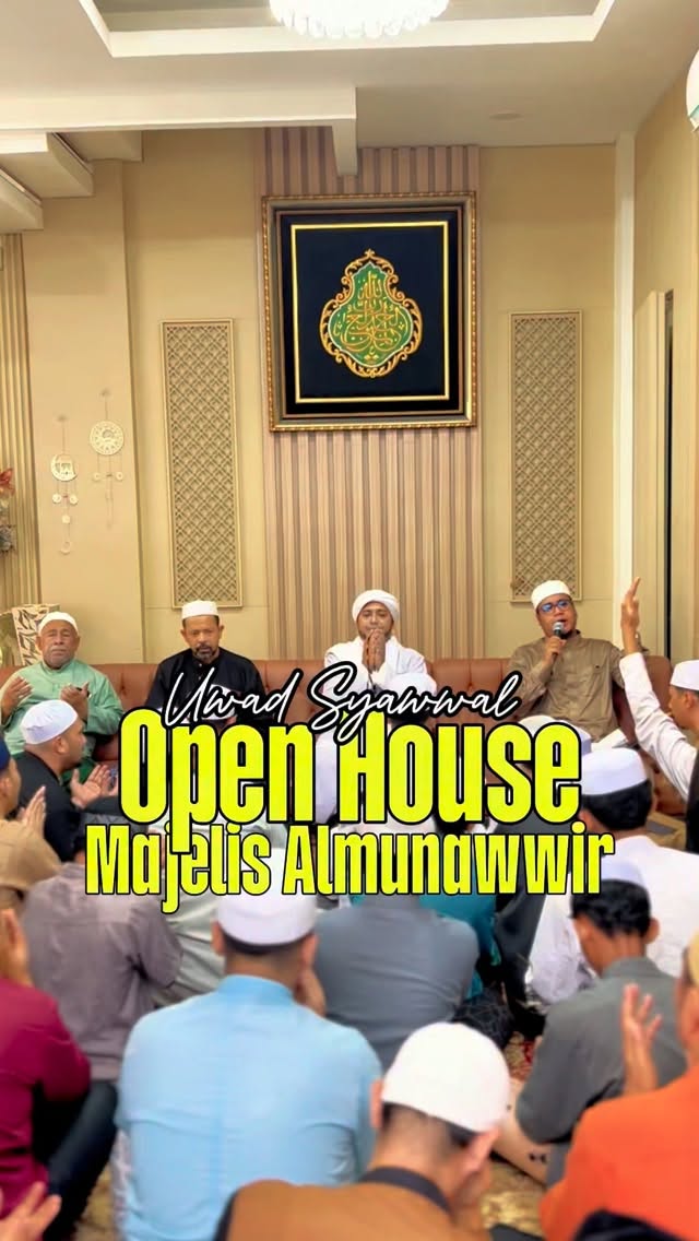 Open House 5 Syawal bersama Majlis Almunawwir β€οΈ