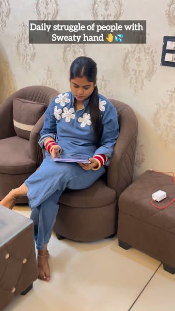 #Followme Reel by @laugh.withsonam - Hyperhidrosis people can relate💦🥲|| *part2* #like #instgram #firstreel #instagood #instadaily #followme #trendingreel #instalike #comedy #funny #sha