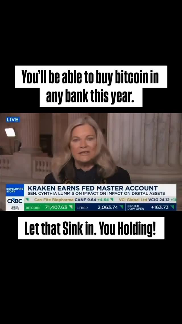 Everyone in the world globally will have access to Bitcoin soon. Those who have shit on it are gonna wish they wouldβve bought some. If you just look at the asset itself and the technology and the fac