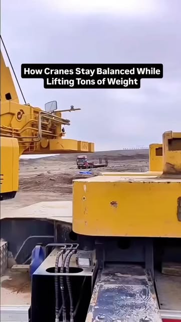 #Techinnovation Reel by @ai.capitan - CRANE COUNTERWEIGHTS ARE HEAVY STEEL OR CONCRETE BLOCKS MOUNTED AT THE REAR OF A CRANE TO KEEP IT FROM TIPPING DURING A LIFT.
As the boom extends and