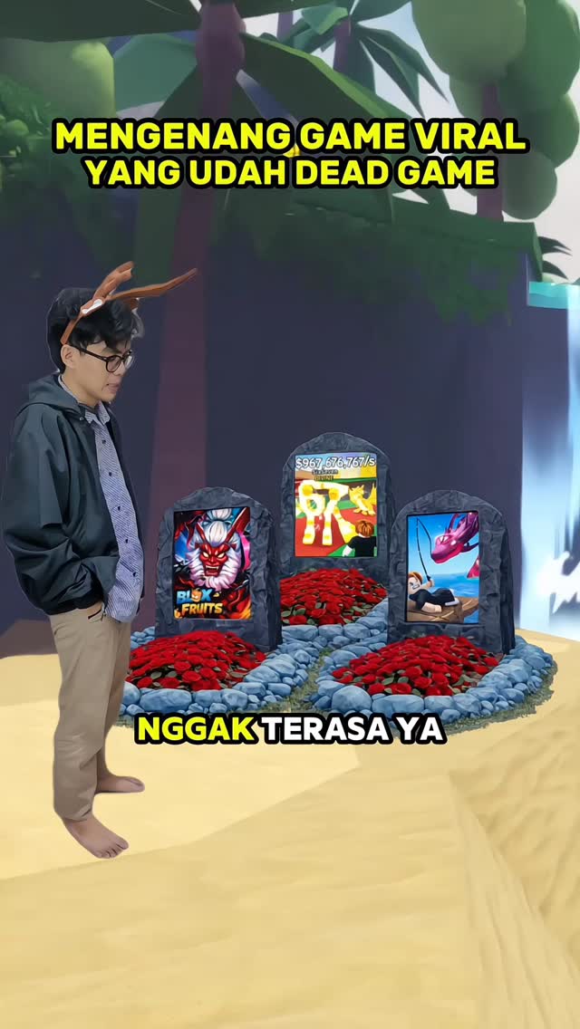Mengenang game viral yang udah dead game #roblox #fishit #99nightintheforest #escapetsunamiforbrainrot #fyp