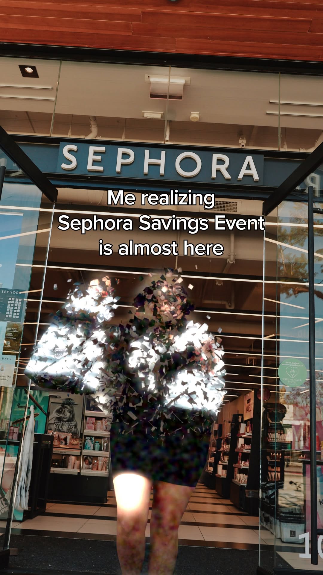 When the Sephora Savings Event dates drop. Shop Sephora Savings Event 4/10β4/20, starting 4/10 for Rouge and 4/14 for all other tiers. Rouge get 20% off VIB get 15% off Insiders get 10% off All ti