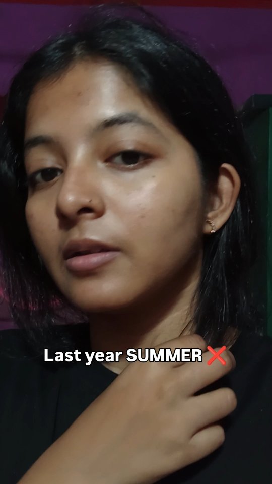 Follow me and comment link ( Summer skincare routine, summer skincare for glass skin glow, 1 year skin transformation, one year real skin transformation, glass skin glow transformation, mirror skin