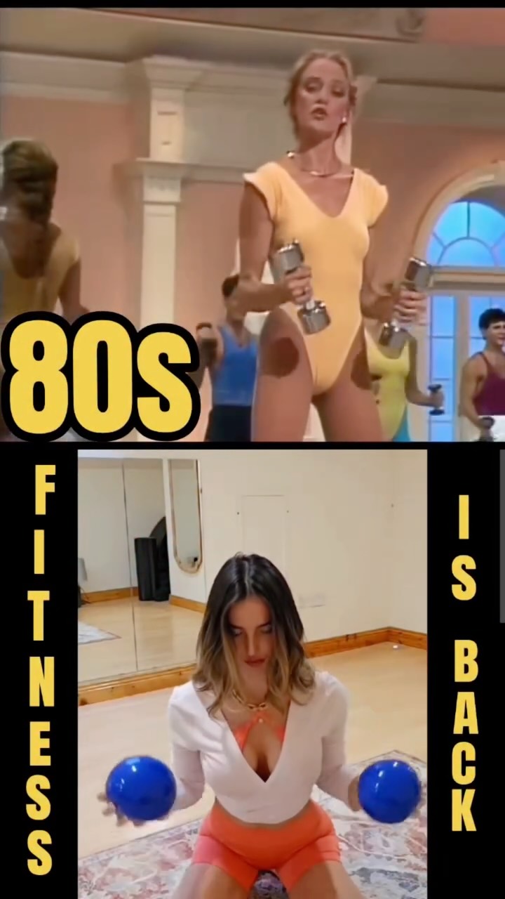80's fitness is BACK 💫 And we're here for it 💛✨️ #80sfitness #80sfitnesstrend #80s #fitness