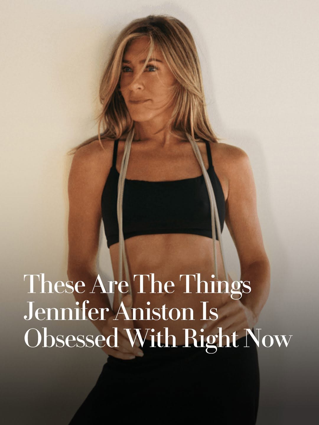 Fifteen minutes isn't a lot of time, unless you're @JenniferAniston. The actor and entrepreneur tells Vogue that it's the perfect amount of time to get things done, especially when it comes to @Pvolve