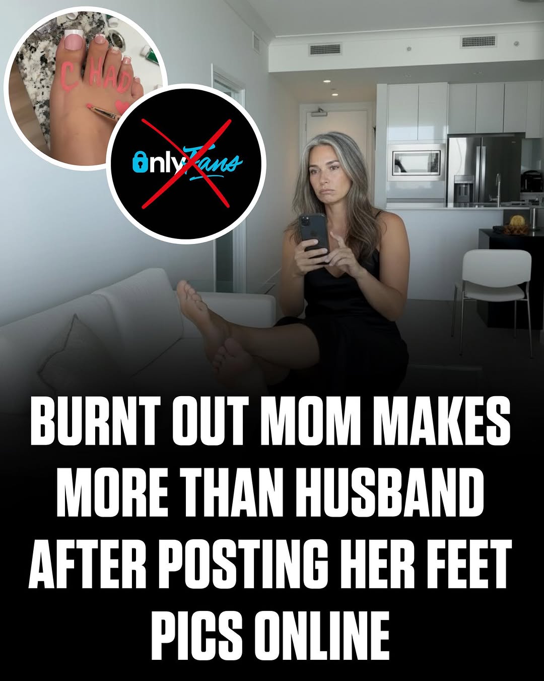 A burnt-out mom is going viral after sharing how she accidentally found a side hustle that now brings in more than her husbandβs job. It started with something simple: a pedicure, a few photos, and u