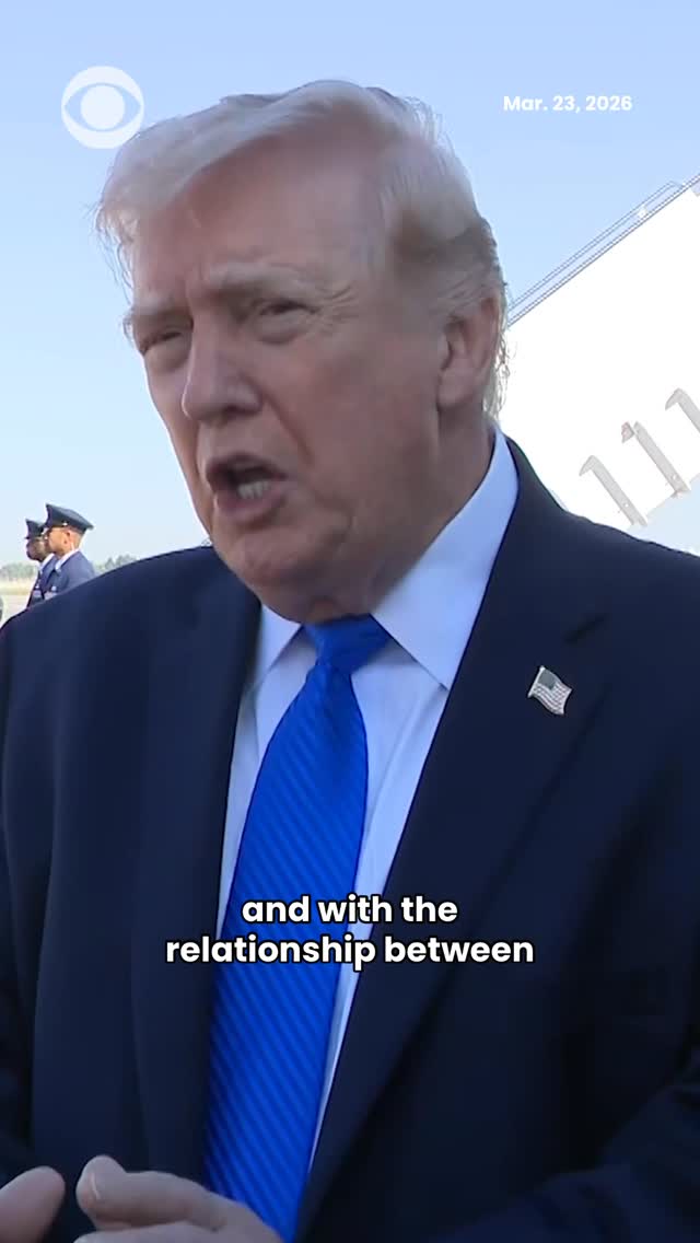 The Strait of Hormuz could be opened “very soon” if diplomatic talks go well with Iran, President Trump said Monday morning. When asked if Iran would still control the Persian Gulf waterway that serv