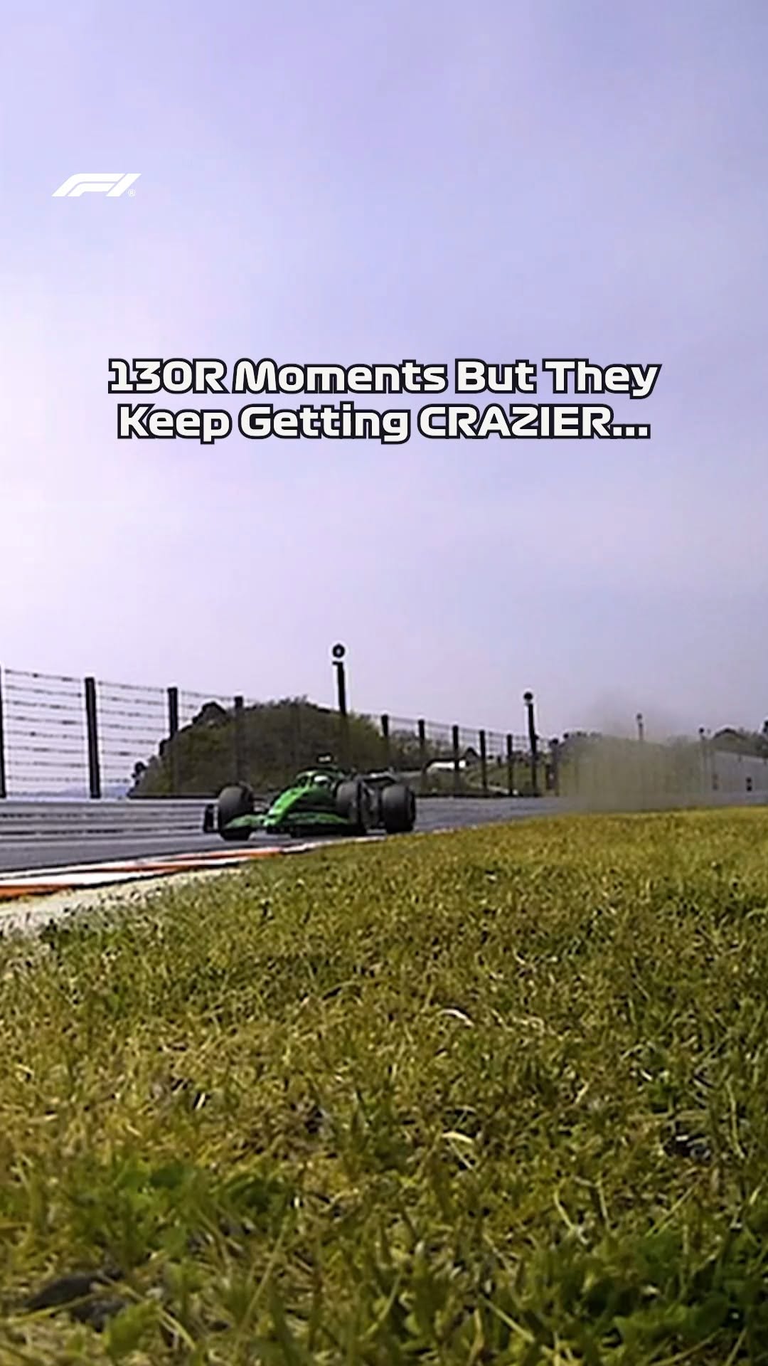 We've seen some CRAZY moments at Suzuka's infamous 130R corner! 🤯💨 #F1 #Formula1 #JapaneseGP