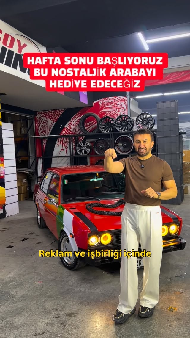 Bu arabayı @can.gyd abim ile hediye edeceğiz detayları hafta sonu paylaşacağız 😍 Reklam ve iş birliği için @sponsor__ol hesabından iletişime geçebilirsiniz