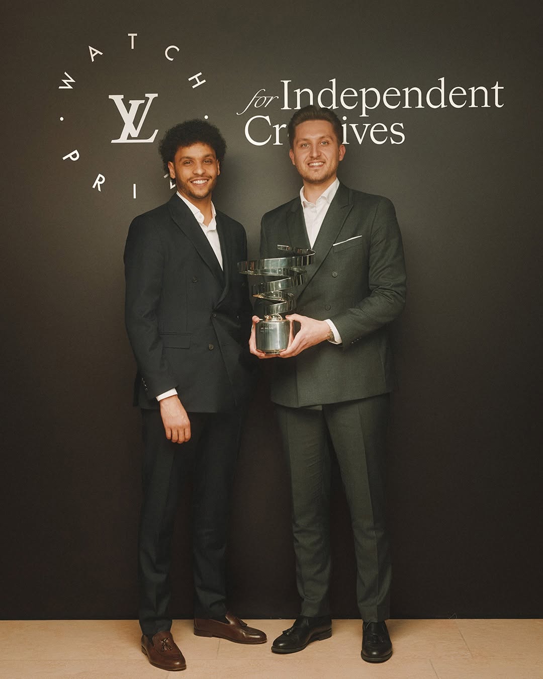 Louis Vuitton Watch Prize 2025–2026 Ceremony. Congratulations to Hazemann & Monnin, winner of the second edition with the School Watch. Signaling an emotional milestone in a remarkable journey, this d