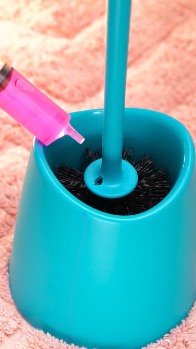 Level up your toilet game 💡 #bathroomtips #homeimprovement #cleaningtips