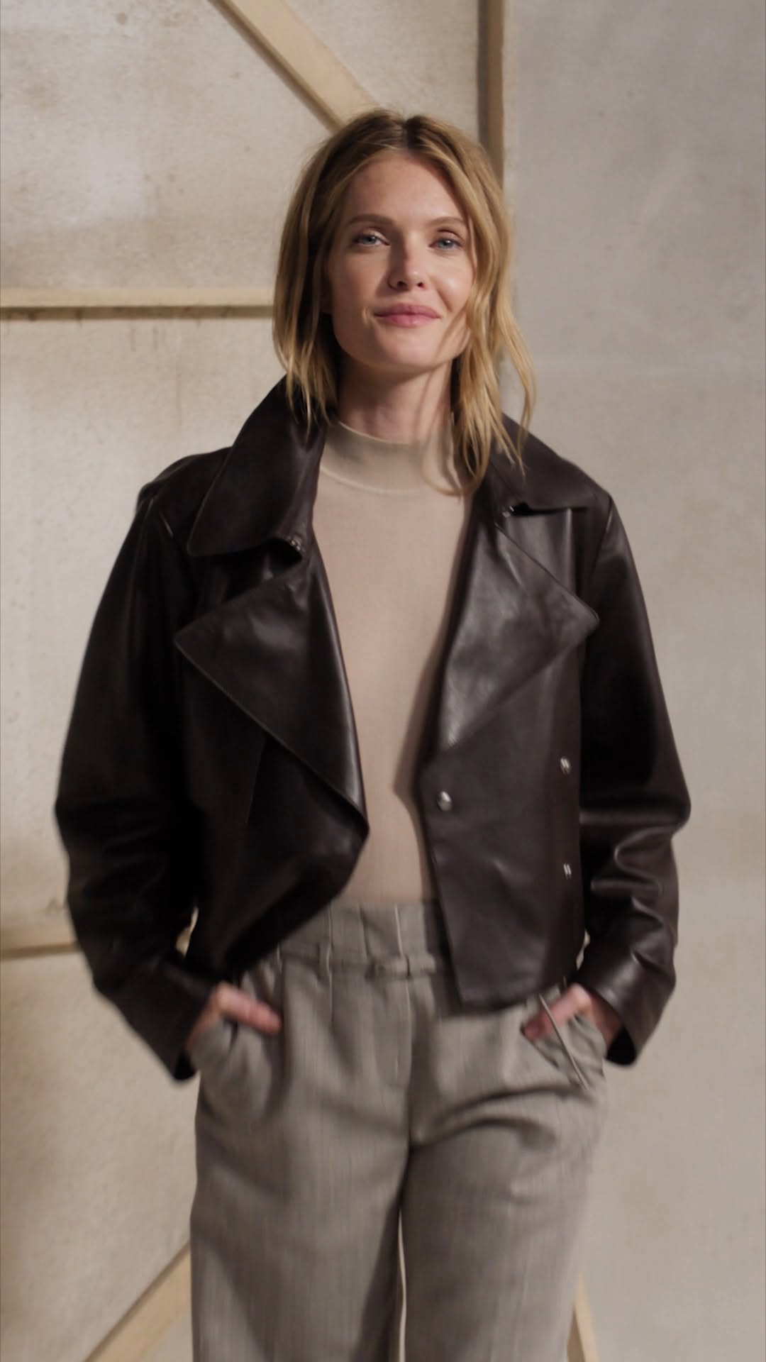 Sharp. Vibrant. Essential. #MeghannFahy and #SachaQuenby pull the focus in essential styles from the new collection #BeYourOwnBOSS