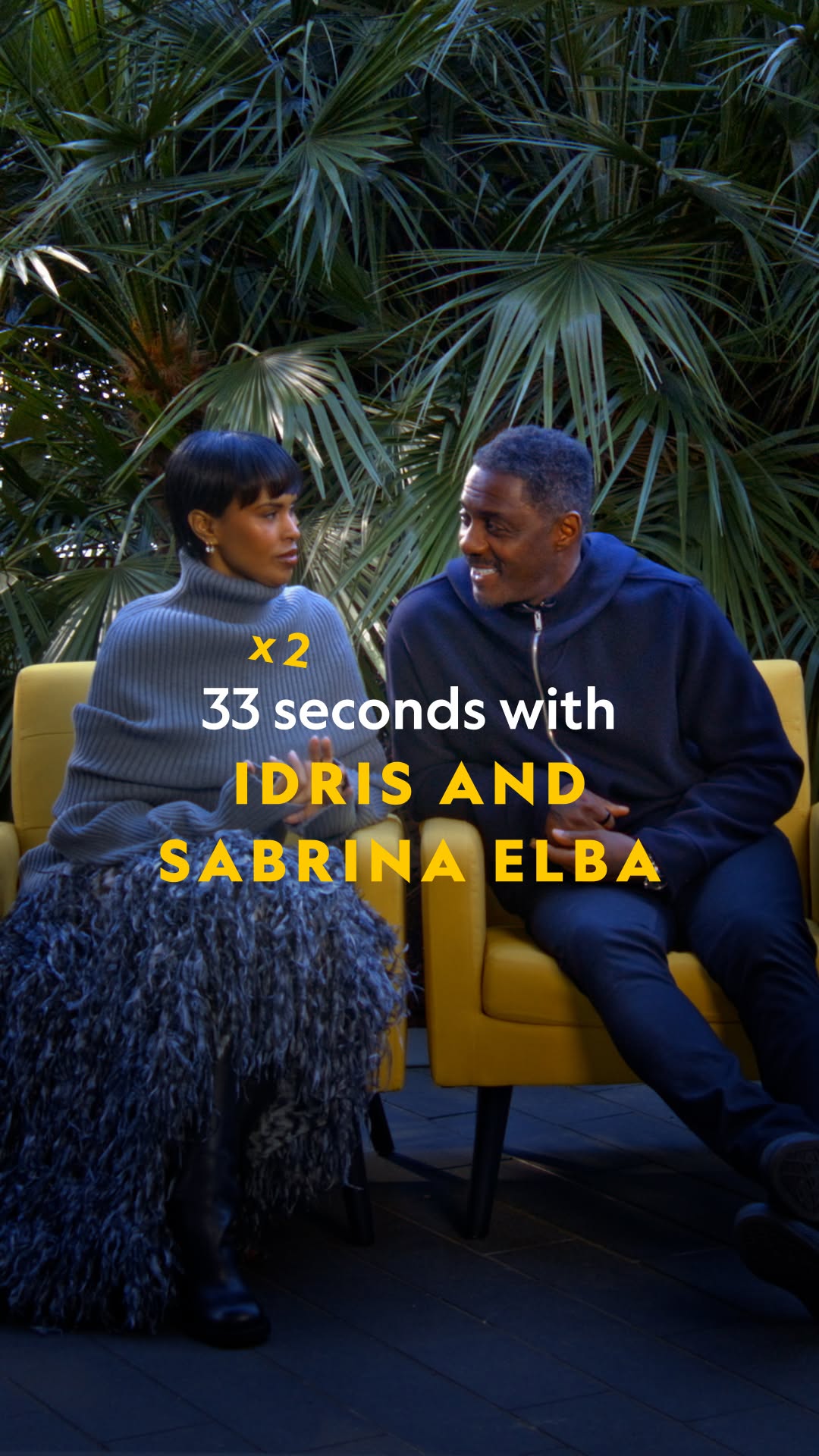 Double the changemakers means double the time, right? @idriselba and @sabrinaelba share what theyβre passionate about, what drives their investment in sustainable solutions in Africa, and that Sabrina