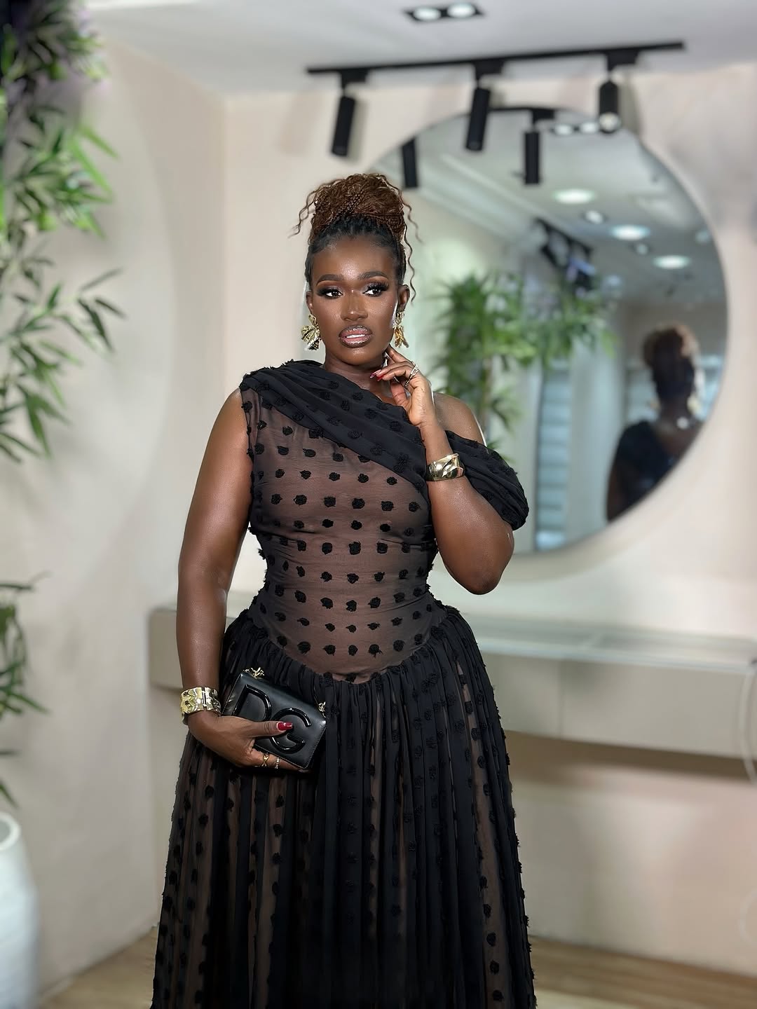 Letβs take it back to @julietibrahim at 40 X 20 Years in Filmπ Hair: @lushhairnigeria Outfit: @esstyle__ Hair styling and Makeup: @tesorang πΈ: @personalpaparazzi__