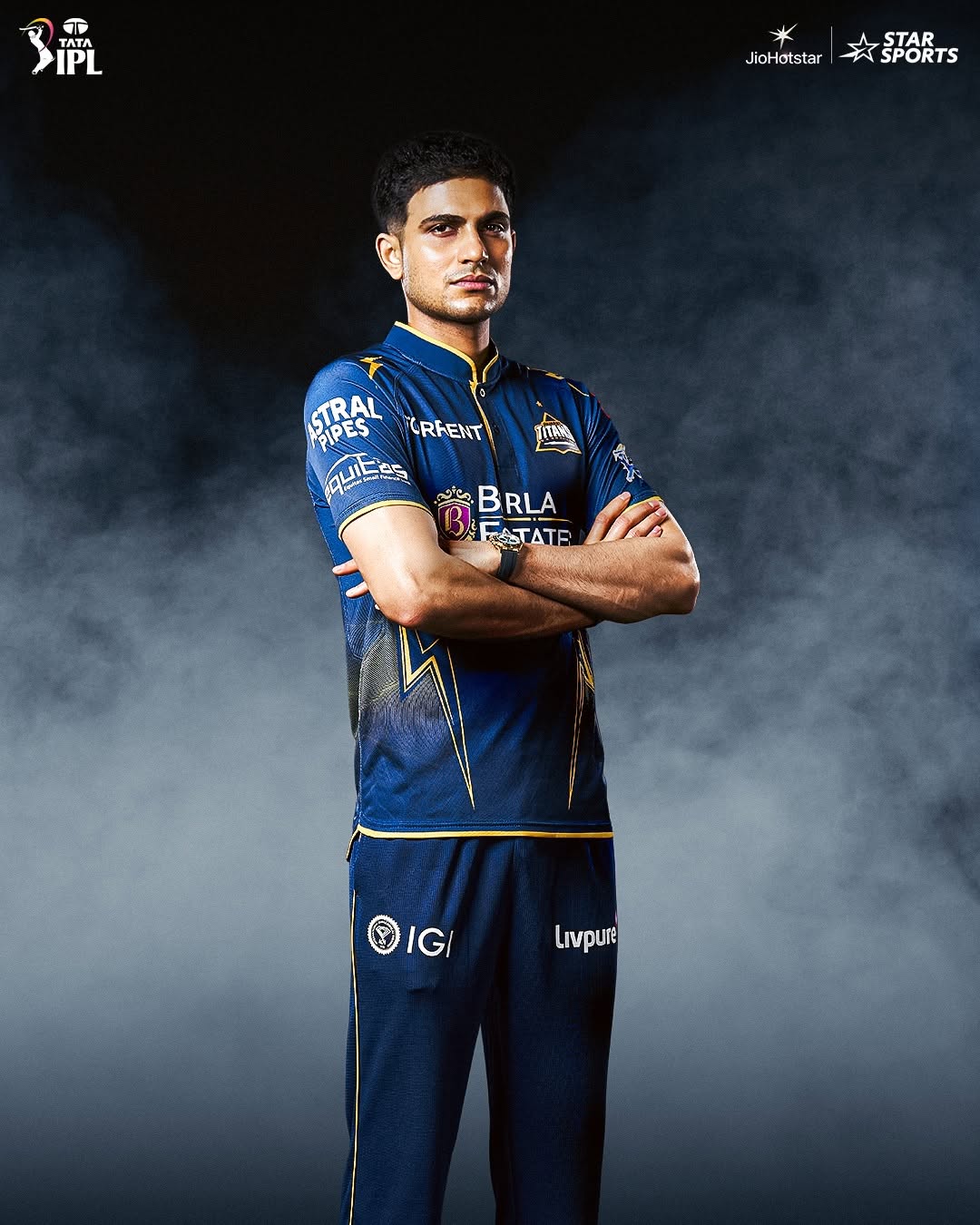 Gujarati vibes, #AavaDe! @shubmangill brought a different energy to #CaptainsDay ⚡ #TATAIPL 2026 👉 Starts SAT, 28th MAR, 5.30 PM