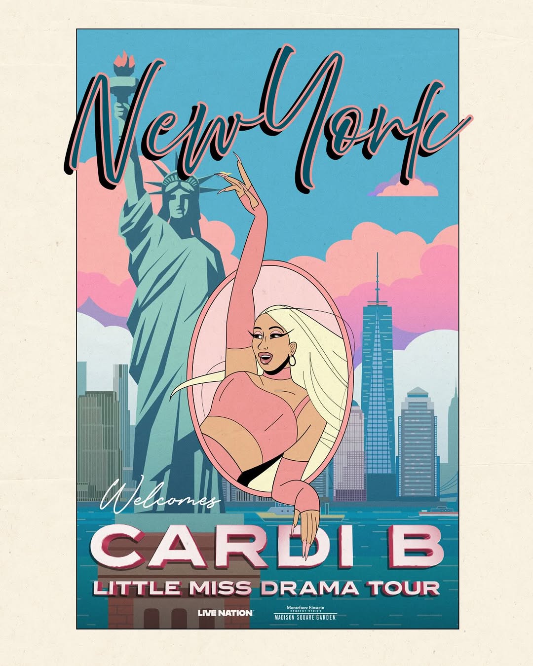 Bodega Baddie β‘οΈ MSG β¨π See you tomorrow @iamcardib