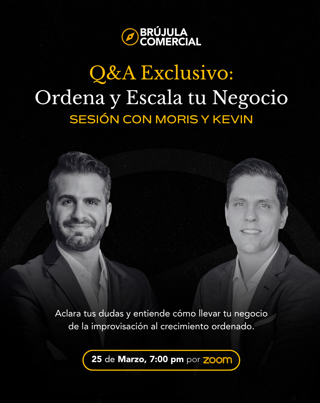 ¿Tienes dudas sobre cómo ordenar y escalar las ventas de tu negocio? Esta sesión es para ti. Algo que vemos mucho en las consultorías y con nuestros clientes es esto: Muchos entienden qué necesit