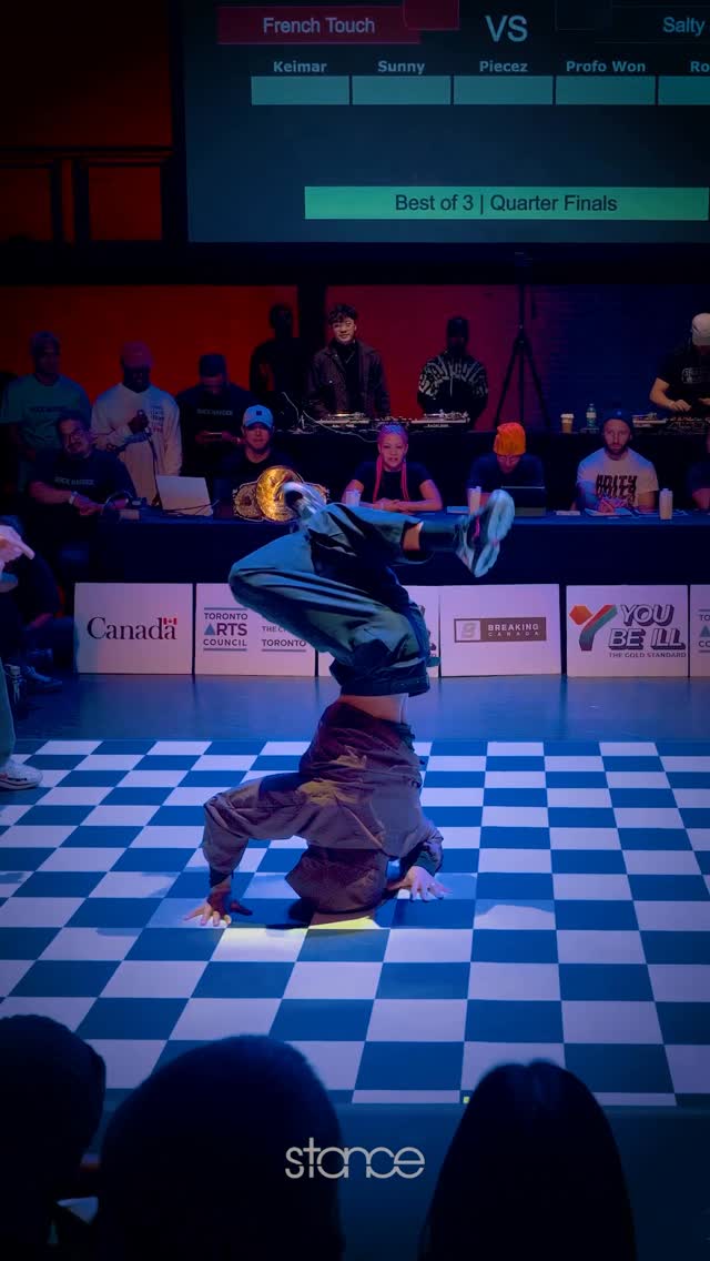 Take us back to the 80s @ceebri_ 🇫🇷 📍 @breakingcanada @youbeill.official Toronto, Canada 💿 @djfleg